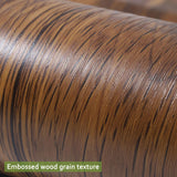 Wooden Wall Floor Planks Floor Tiles- Simple Peel and Stick Application for Kitchen Bathroom Living Room Flooring Materials