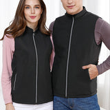 Unisex Electric Heated Vest V-Neck Jacket Waistcoat Thermal Heating Winter Warm