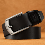 Unisex Belt Classic Stitched Microfiber Leather Dress Belts Adjustable Wristband