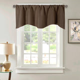 Cafe Kitchen Bathroom Short Blackout Curtain Panel Valance Drape Rod Pocket Deco
