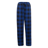 Mens Casual Plaid Printed Loose Pants Pajama Bottoms Trousers Sleepwear Homewear