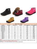 Womens Mens Snow Boots Winter Shoes Slip On Ankle Booties Anti-Slip Water Resistant Fur Lined Outdoor Sneakers