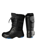 Mens Waterproof Insulated Winter Snow Boots Warm Fur Lined Hiking Boots