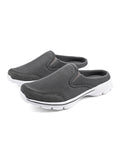 Womens Mens Slip-on Mules Slippers Comfortable Casual Flat Shoes Non-Slip