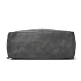 2 Pcs Tote Bags Shoulder Handbags & Purse Wallet for Women, Retro Oil Wax Leather Tote Satchel Bag Crossbody Bags