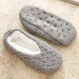 Women's Solid Color Flats Slippers Closed Toe Anti-slip Breathable Casual Shoes