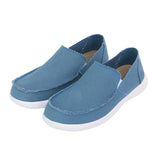 Men's Casual Slip On Moccasins Canvas Loafer Lightweight Sneakers Walking Shoes