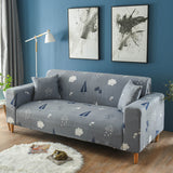 Stretch Sofa Slipcover 1/2/3/4/ Seat Sofas Spandex Fabric Couch Cover Chair Loveseat Furniture Protector Covers for Living Room