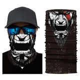 Motorcycle Bicycle Bandana Tube Scarf Neck Gaiter Face Mask Shield Mouth Cover