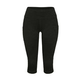 Women's Capri Yoga Pants High Waist Leggings Cropped Pocket Fitness Sports Gym