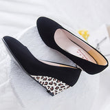 Womens Pumps Slip On High Wedge Heels Shoes Party Dress Shoes