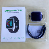 Smart Watch Y68 Waterproof Heart Rate Tracker Fitness Wristband For IOS Android