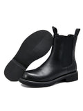 Ankle Chelsea Boots Ladies Pull on Casual Shoes Waterproof Short Rain Boots