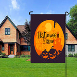 Halloween Fall Garden Flag Seasonal Garden Flags Vertical Double Sided Holiday Yard Flags for Outdoor Decorations, Ghost Pumpkin