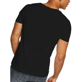 Men's Cotton Casual Short Sleeve V Neck Tops T-shirt Blouse Pullover Basic Tee