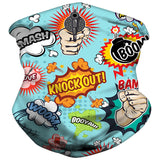 Ice Silk Kids Balaclava Tube Scarf Headband Face Mask Neck Gaiter Wrap Bandana