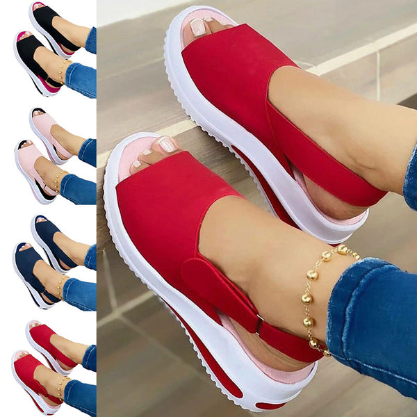 Women's Fashion Platform Peep Toe Summer Sandal Size 4.5-11.5