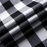 Plaid Table Cloth Cover, Picnic Tablecloth, Cotton Linen Wrinkle Free Rectangle Table Cloth Home Christmas Party Decorative Table Cover