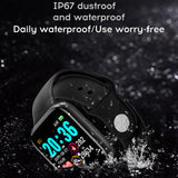 Smart Watch Y68 Waterproof Heart Rate Tracker Fitness Wristband For IOS Android