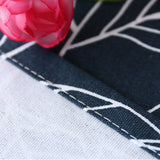 Leaves Printed Tablecloth Polyester Rectangular Square Table Cloth Cover Decor