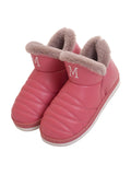 Unisex  Women Men Winter Slippers Boots Shoes Slip On Cotton Plush Warm Indoor Home Non Slip Shoes