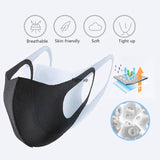 CUH Frabic Face Masks,Soild Color Mouth Covering,Strethable Mouth-muffle,Washable Reusable Mask,Adult Kids Face Cover