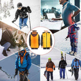 Boys Girls Heated Vest Winter Warmer Electric USB Jacket Heating Coat Waistcoat