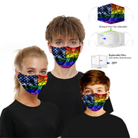 CUH Cloth Face Masks,Printing Masks,Adult Kids Mouth Covering,Woman Man Masks,Strethable Mouth-muffle,Washable Reusable Mask