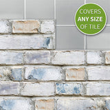 9/27/54 Pcs Mosaic Kitchen Tile Stickers Bathroom Self-Sdhesive Wall Decor Home