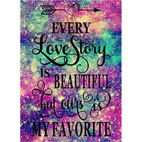 5D Full Drill Diamond Painting Cross Stitch Embroidery DIY Wall Decor Frameless