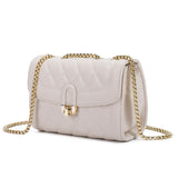 Women PU Leather Chain Shoulder Bag Messenger Crossbody Bag Clutch Purse Wallet