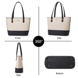 3Pcs/Set Women PU Leather Handbag Tote Crossbody Shoulder Bag Satchel Clutch Bag