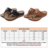 Women Open Toe Slippers Beach Sandals Flip Flops Thong Mules Wedge Casual Shoes