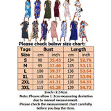 Lumento Women's Short Sleeve Split Maxi Dress Casual Tie Dye Print Shirt Long Dress with Pockets