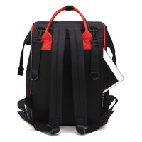 Zipper Pockets Waterproof Large Capacity Insulated Pockets Backpack Diaper Bag
