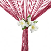 Door String Beads Divider Tassel Fringe Beaded Panel Room Crystal Curtain Window