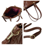 Women Diamond Quilted PU Leather Shoulder Bag Ladies Crossbody Bag Handbag Tote