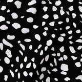 Womens High Waist Polka Dot Pleated Skirt Midi Swing Skirt