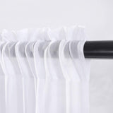 Cafe Kitchen Bathroom Window Curtain Panel Valance Drapes Rod Pocket Home Decor