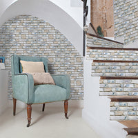 9/27/54 Pcs Mosaic Kitchen Tile Stickers Bathroom Self-Sdhesive Wall Decor Home