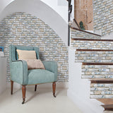 9/27/54 Pcs Mosaic Kitchen Tile Stickers Bathroom Self-Sdhesive Wall Decor Home