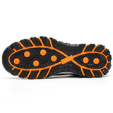 Adult Unisex Solid Color Anti-smashing Breathable Working Flats Shoes Anti Slip