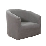CUH Tub Chair Cover Armchair,High Spandex Stretch Plaid Grain Club Sofa Cover, Waterproof Slipcover Furniture Protector