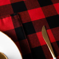 Plaid Table Cloth Cover, Picnic Tablecloth, Cotton Linen Wrinkle Free Rectangle Table Cloth Home Christmas Party Decorative Table Cover