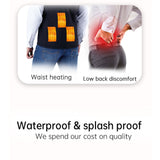 Unisex Electric Heated Vest V-Neck Jacket Waistcoat Thermal Heating Winter Warm