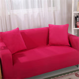 Solid Color Stretch Fit Sofa Cover Recliner Lounge Settee Armchair Loveseat L Shape Couch Slipcover Furniture Protector