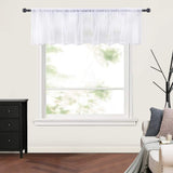 Cafe Kitchen Bathroom Window Curtain Panel Valance Drapes Rod Pocket Home Decor
