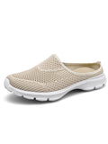 Ferndule Mens Nonslip Slip On Mules House Breathable Casual Shoes Work Comfort Round Toe