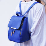 Women PU Leather Backpack Handbags Shoulder Travel School Bags Rucksack Satchel