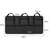 Car Seat Back Organizer Storage Bag Travel Multi Pocket Holder Sack Auto Hanger